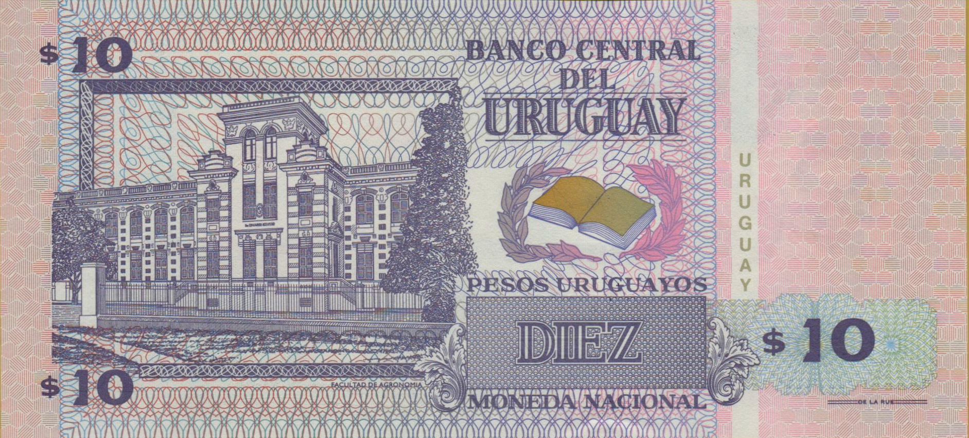 Uruguay 10 1998 UNC P-81